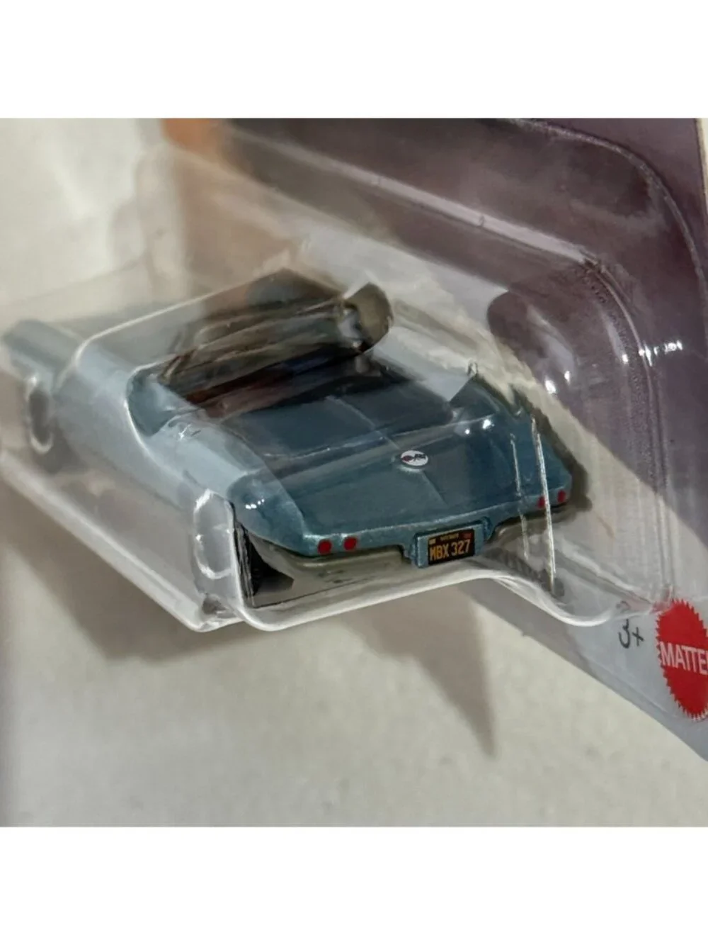 Matchbox 1963 Chevy Corvette Convertible Blue Retro Classics 83/125 NOC